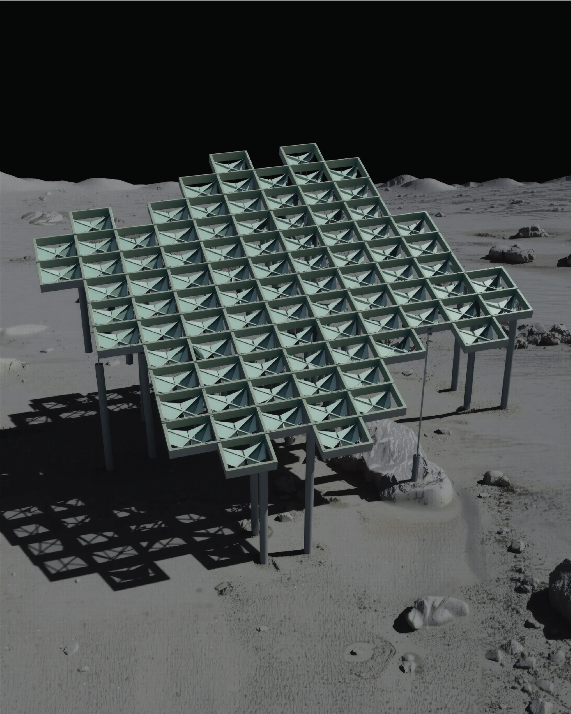 [010] Shade Structures System For Public Space