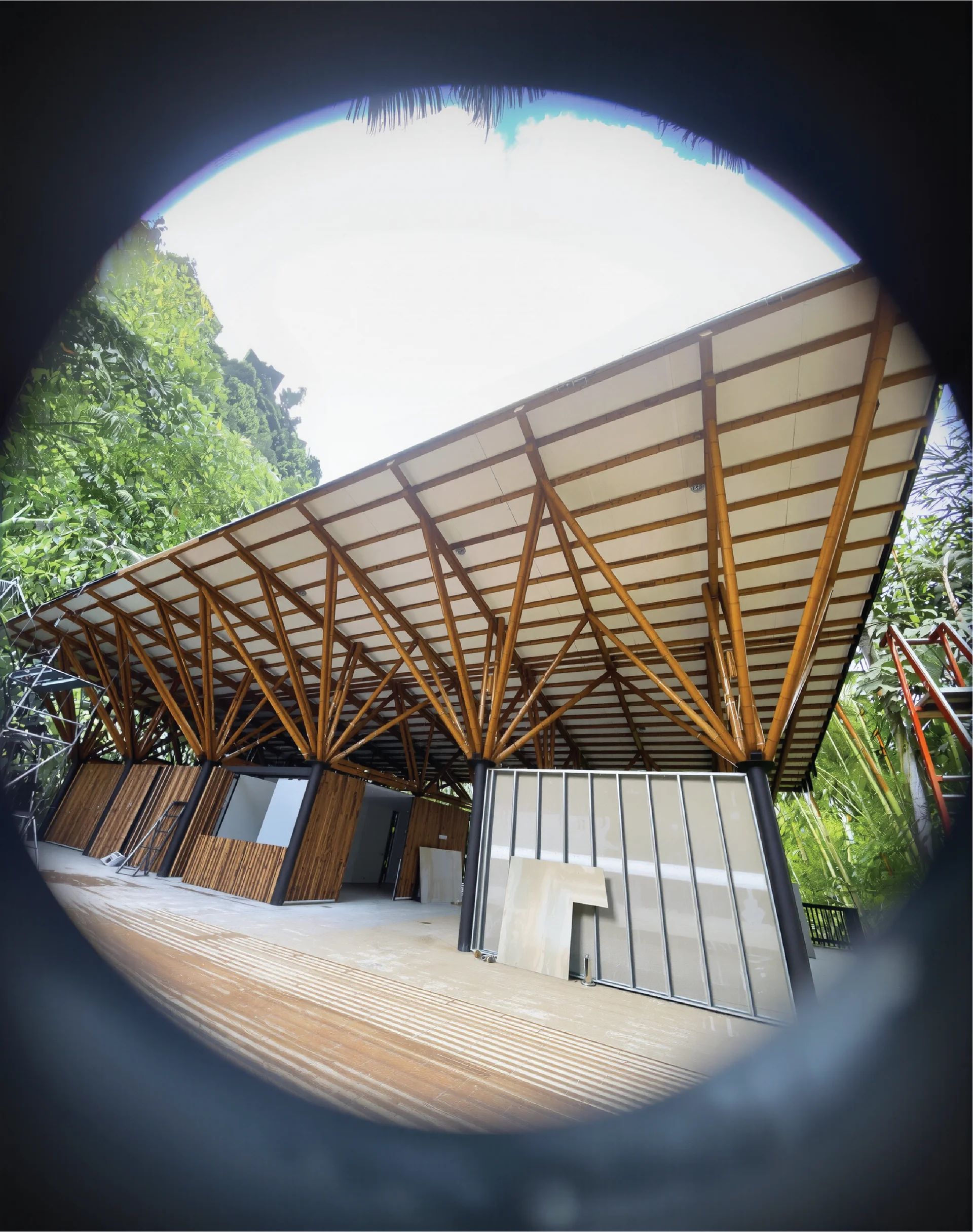 [040] Tusa Bamboo Roof